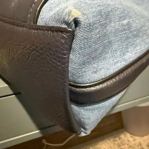 Coach Marlon Hobo Denim 2020 - EUC - Picture 6 of 9